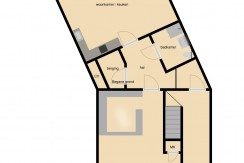 Plattegrond Bleijerheidestraat 122 en 122A BG