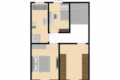 Plattegrond Bleijerheidestraat 122 en 122A verdieping 2