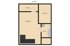 Plattegrond Souterrain Past. Verheggenstraat 32 Kerkrade_01