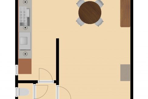 Plattegrond Parkstraat 5 Kerkrade_begane grond