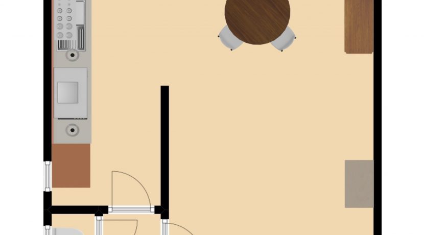 Plattegrond Parkstraat 5 Kerkrade_begane grond