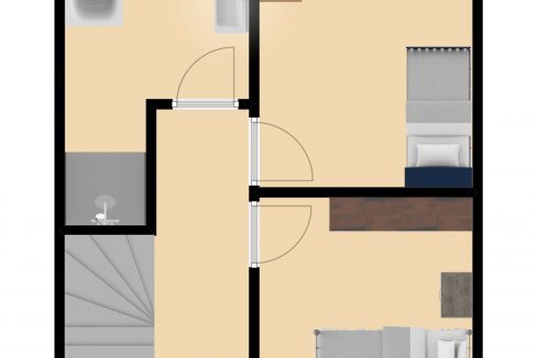 Plattegrond Parkstraat 5 Kerkrade_verdieping