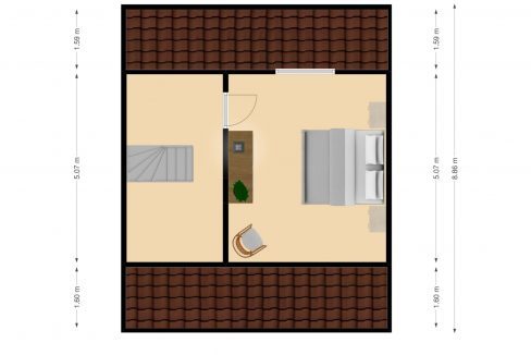 Plattegrond Kaalheidersteenweg 99 Kerkrade_Zolder