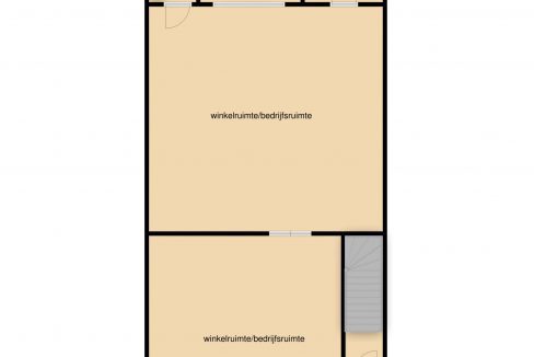 Maria Gorettistraat 7 Krd_plattegrond_Begane grond