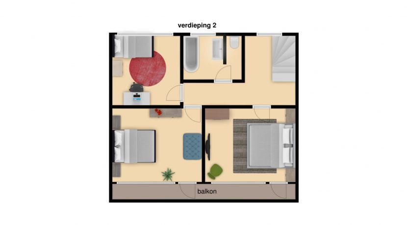 Maria Gorettistraat 7 Krd_plattegrond_verdieping 2