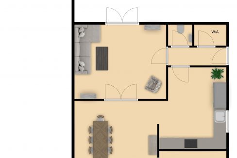 Groene Kruisstraat 15 Kerkrade_plattegrond BG