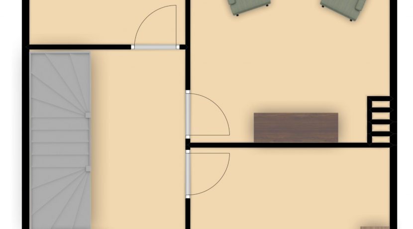 Plattegrond Chaineuxstraat 4 Kerkrade_Verdieping 2
