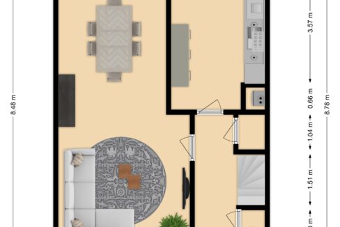 plattegrond begane grond