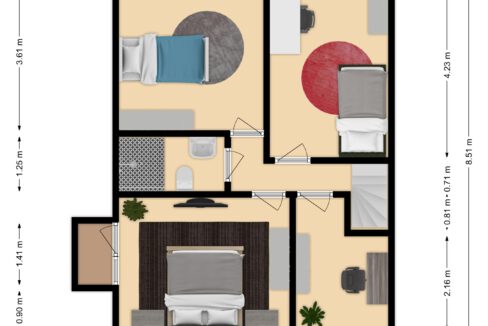 plattegrond verdieping