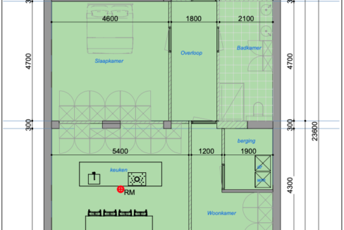 Nieuwe plattegrond